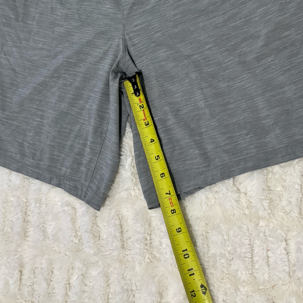 LULULEMON ATHLETICA Men's Pace Breaker Gray Athletic Shorts - Picture 11 of 11